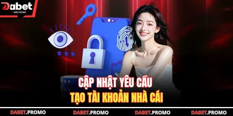 Cập nhật các bước tạo tài khoản cá cược
